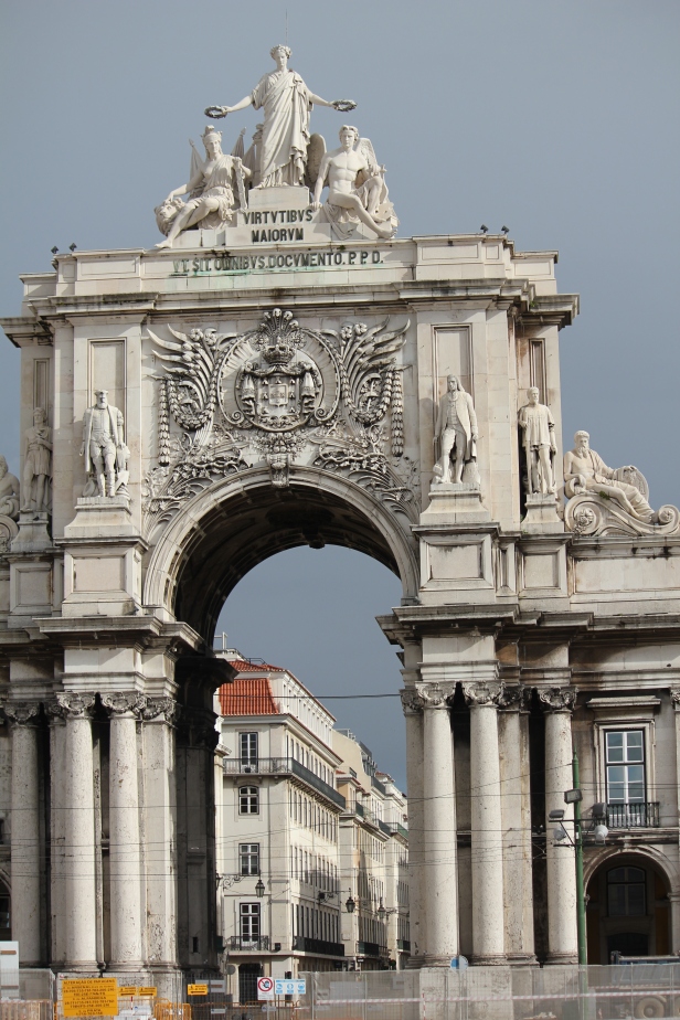 Gate to downtown Lisbon